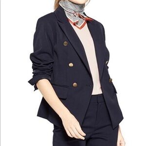 A New Day Navy Blue Blazer, Gold Buttons